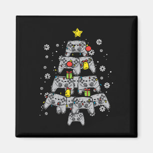 Game Controller Christmas Tree Xmas Boy Men Youth Magnet