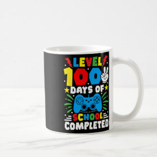 Game Controller Level 100 Days Of School Complete Coffee Mug