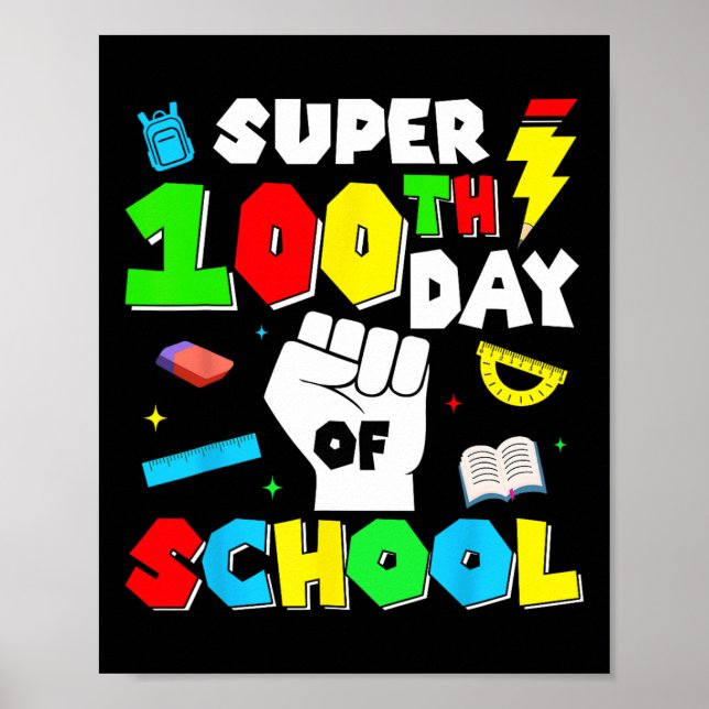 Game Controller Level 100 Days Of School Unlocked  Poster (Front)