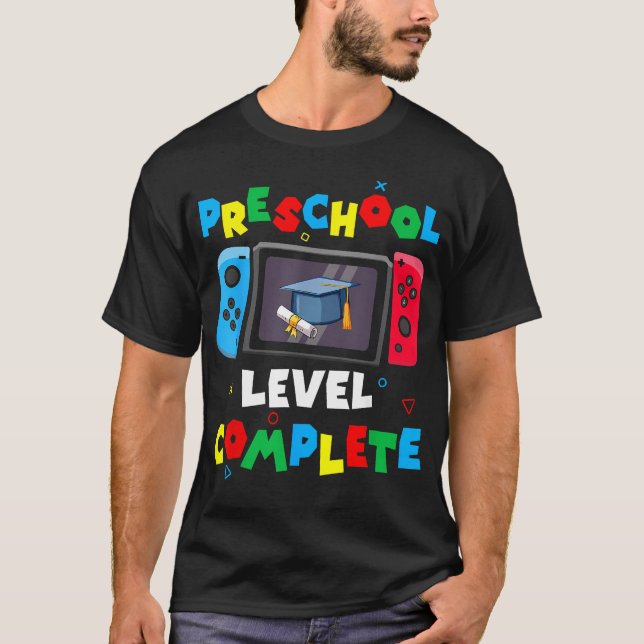 Game Controller Level Preschool Complete Boys T-Shirt (Front)