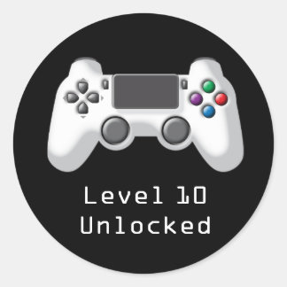 Game Controller Party Favour Sticker