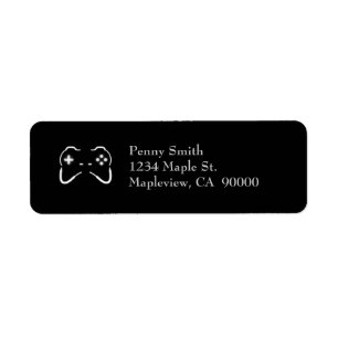Game Controller Return Address Label