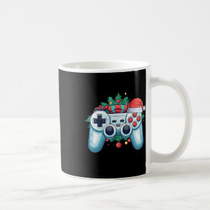 Game Controller Santa Hat Christmas Gaming X-mas G Coffee Mug