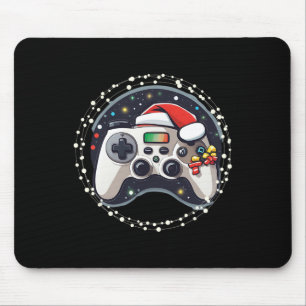 Game Controller Santa Hat Christmas Gaming X-mas G Mouse Pad