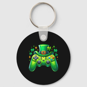 Game Controller St Patricks Day Gamer Irish Boys M Key Ring