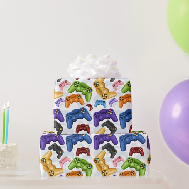 Game Controller  Wrapping Paper (Party Gifts)