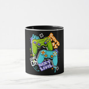 Game controllers Graffiti Gaming Born To Play Mug