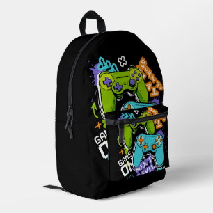Game controllers Graffiti Gaming Born To Play Printed Backpack