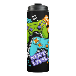 Game controllers Graffiti Gaming Born To Play Thermal Tumbler