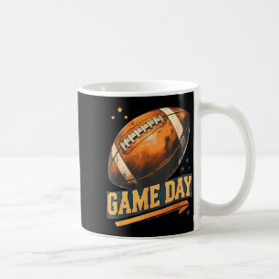 Game day american football player team coach men coffee mug