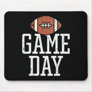 Game Day American Football Player Team Coach Men W Mouse Pad