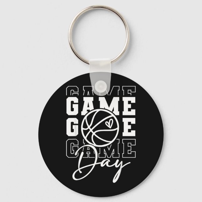 Game Day Basball Key Ring (Front)