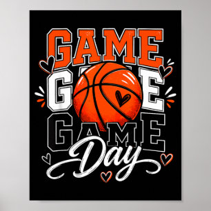Game Day Basball Sports Lover Poster