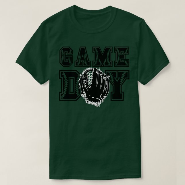 Game Day Baseball 4 T-Shirt (Design Front)