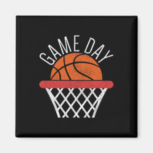 Game Day Basketball Lover Basketball Player Fun Ba Magnet