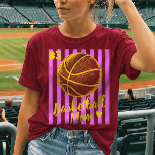 Game Day Basketball Mum Personalised T-Shirt