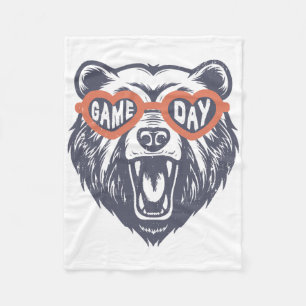 Game Day Bear Fleece Blanket