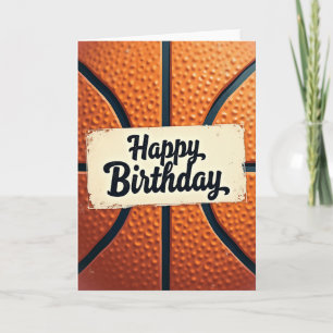 Game Day Birthday Ball Card