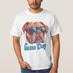 Game Day Bulldog – Urban Street Style Mascot Desig T-Shirt