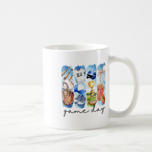 Game Day Bysebyll Coquette Bow Funny Tis The Seaso Coffee Mug