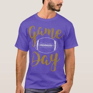 Game Day Football Cute Football Top5 T-Shirt