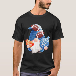 Game Day Football Gnome Touchdown Coach Dad Refere T-Shirt