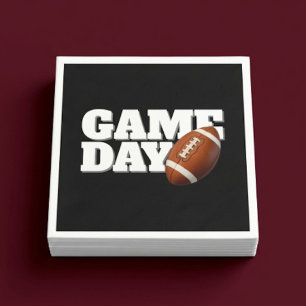 Game Day Football Napkin