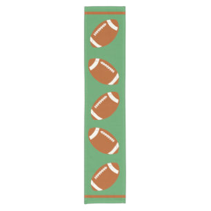 Game Day Football PERSONALIZE Short Table Runner