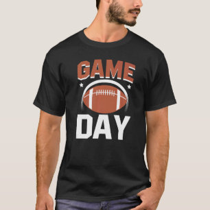 GAME DAY FOOTBALL Season Men Women Team Sports Vi T-Shirt