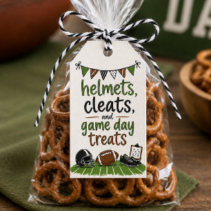 Game Day Football Treat Gift Tags