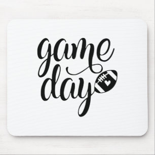 Game Day Footbyll Fall Sports Mouse Pad