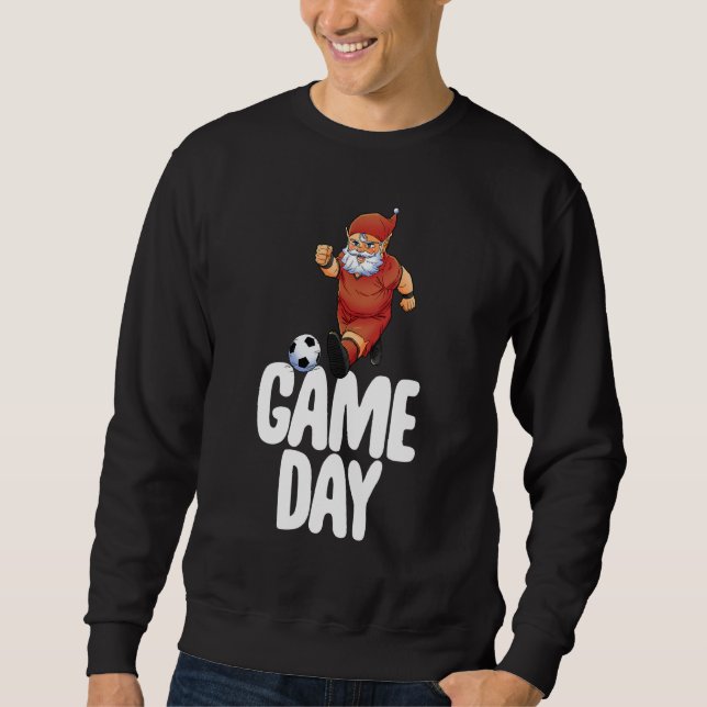 Game Day Gnome  Football Game Celebration Women 2 Sweatshirt (Front)