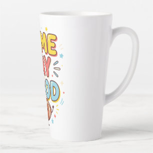 Game Day Mood Funny Football Fan Latte Mug