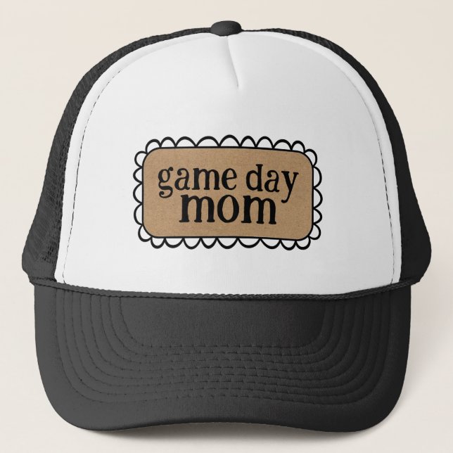 Game Day Mum Trucker Hat Gift (Front)