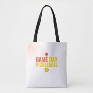 Game Day Pickleball Shoulder Tote Bag Minimal Sp