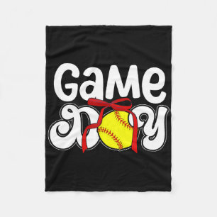 Game Day Preppy Softll Game Day Softll Fleece Blanket