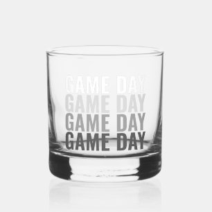 Game Day Repeat Bold Rocks Glass