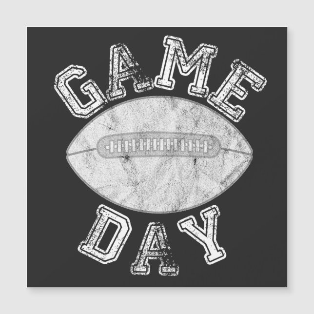 Game Day Screwball Graphics Magnet (Front)