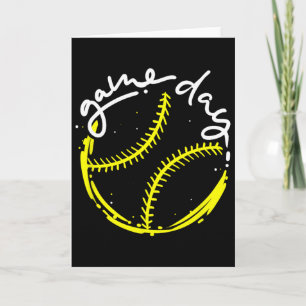 Game Day Sell Life, Softll Life For Mum Boys Girls Card