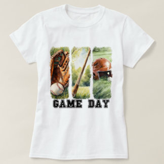 Game Day Shirt, Sports Moms, Baseball Mum Shirt
