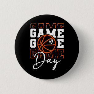 Game Day Sketll Shirt Wineb For Boy Girl Sketll Mo 6 Cm Round Badge