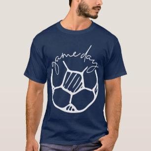 Game Day Soccer Ball Sports Game Ball And funny T-Shirt