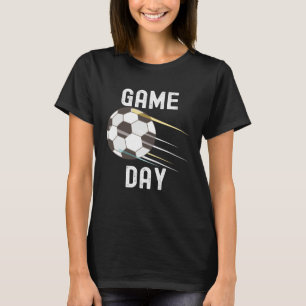 Game Day Soccer Football Quotes Family Party T-Shirt