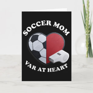 Game Day Soccer Mum – 3d Heart And Ll Design Card