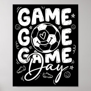 Game Day Soccer Poster