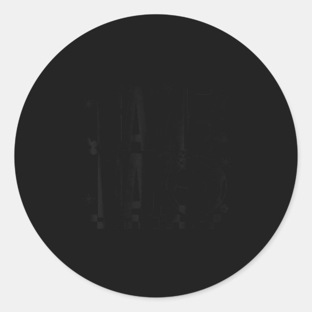 Game Day Soccer Season Mum Retro Chequered Lightni Classic Round Sticker (Front)