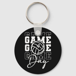 Game Day Sports Game Day Volleyball Key Ring