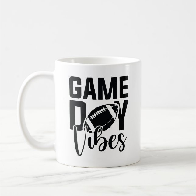Game Day Vibes Coffee Mug (Left)