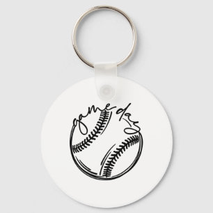 Game Day Vibes Softll Season Sell Season Gamer Gif Key Ring