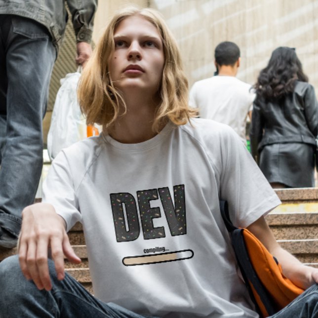 Game Dev Compiling - Brown Compiling T-Shirt (Creator Uploaded)